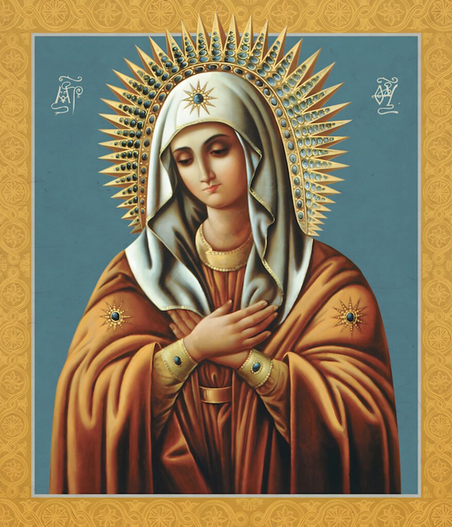 Panagia, Theotokos, Mother of God, Mary, Maria, Akathist