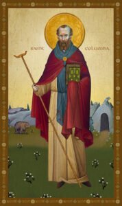 St. columba, St. Colmcille, Irish saints, orthodoxy