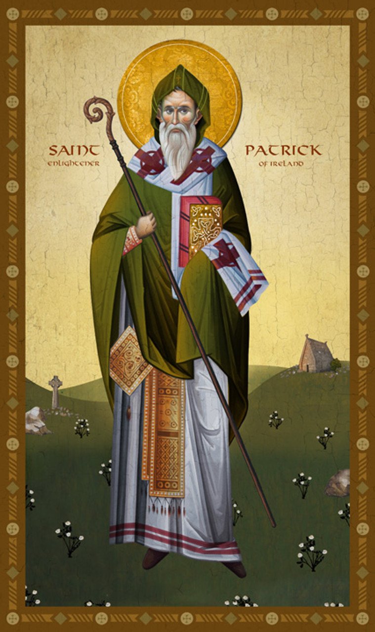 St Patrick, orthodox, orthodox saints, orthodox christians