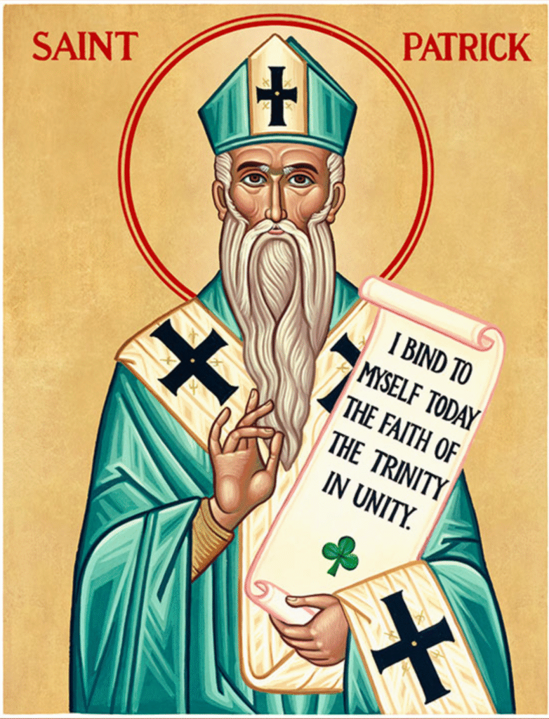 St. Patrick, icon, orthodoxy, orthodox christianity, lives of saints, akathist